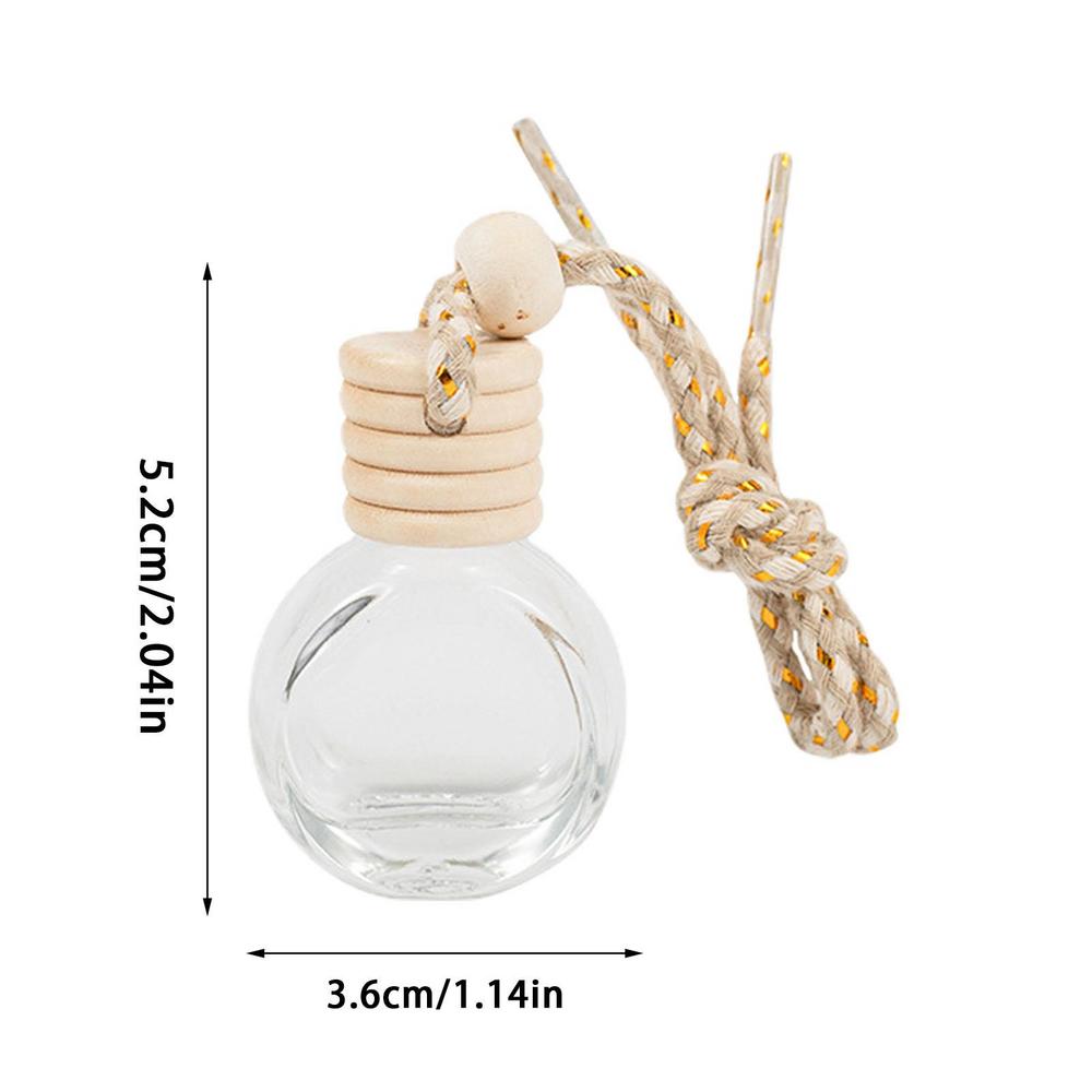 Car Hanging Pendant Car Air Outlet Freshener Diffuser Bottle Practical Universal 10ml Multifunctional Aromatherapy Decor