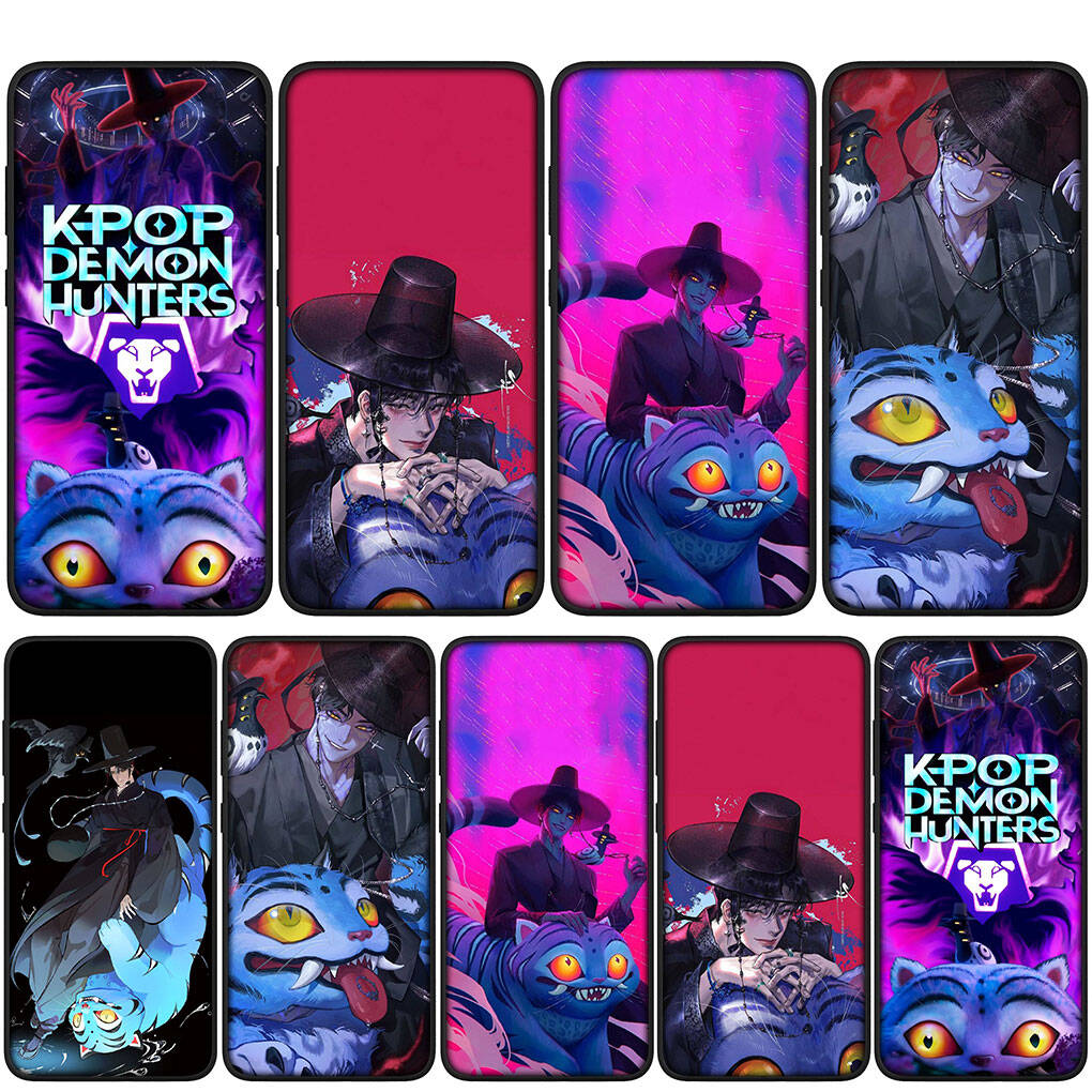 for iPhone 17 16 15 Xiaomi Poco F7 F8 X7 X6 C85 C75 C71 M8 Redmi Note 14 13 12 11 Pro Max 14C 13C 15C A3 A4 Phone Case KPop Demons Tiger Hunters Jinu