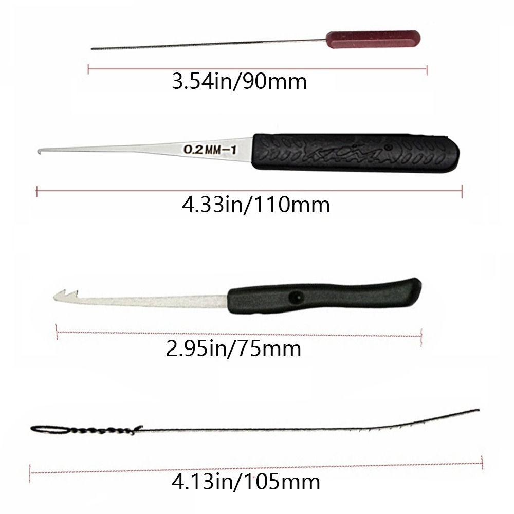 Multifunctional Remove Hook Broken Key DIY Hand Tool Key Extractor Lock Pick Set Locksmith Supplies
