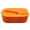 Data Cable Storage Box, with Layered Design, Compact Portable 3D Printed Cable Wrapper, for Charging Data Lines