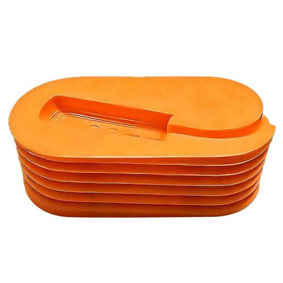 Data Cable Storage Box, with Layered Design, Compact Portable 3D Printed Cable Wrapper, for Charging Data Lines