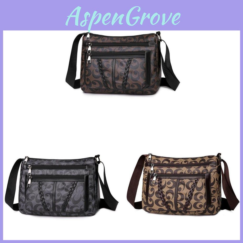 Casual Pu Large Shoulder Bag For Women With Print Style For Daily Use