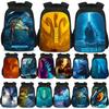 Spacious Godzilla King Of The Monsters Backpack For School Students And Kids