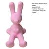 3D Printed Mobile Phone Holder, Cute Rabbit Phone Stand for Desk And Travel, Universal Phone Stand Ornament for Home Office
