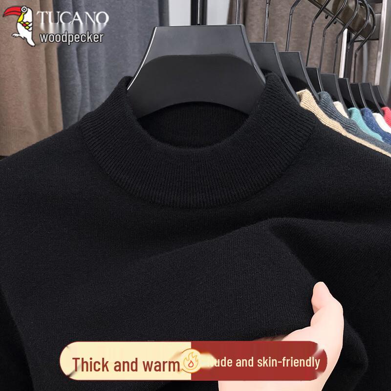 TUCANO Men's Thermal Pullover Knit Sweater
