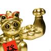Figurine Craft ,Big Waving ,Feng Shui Resin Animal Sculpture for CNY Counter ,Sre Deskp Wealth