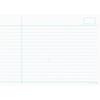 KOKUYO Memo Pad Information Card Medium Horizontal Ruled B6 Horizontal 2 Holes 100 Sheets Shika-13B