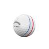 Callaway ERC SOFT 25 TRIPLE TRACK Golf Balls, 1 Dozen (12 Balls), 3-Piece Construction, Triple Track, White