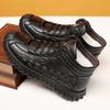 Men's cotton shoes genuine leather cotton boots pilot quick heat shoes velvet thermal cotton leather shoes wool thermal snow boots