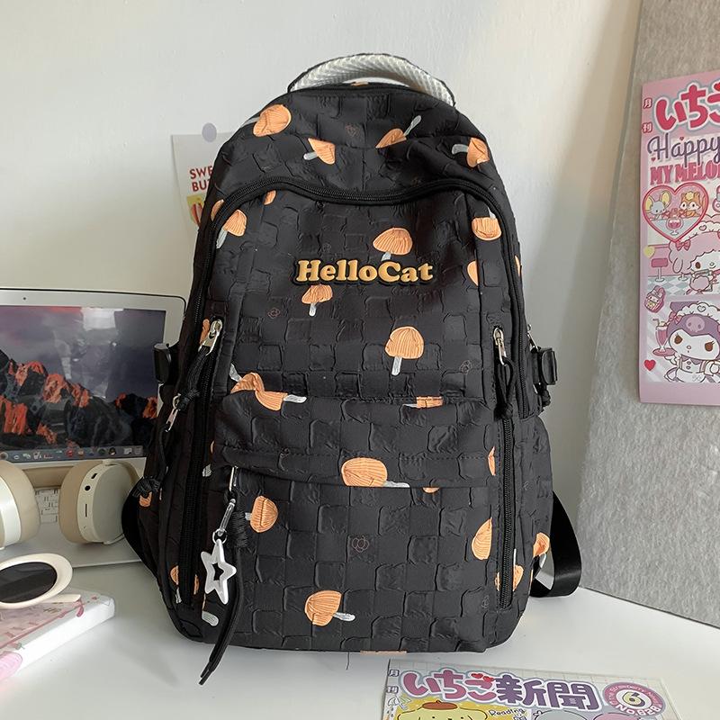 Children's Schoolbags Elementary School Girls Junior High School Girls Letters High Looking Dirty Resistant Backpack