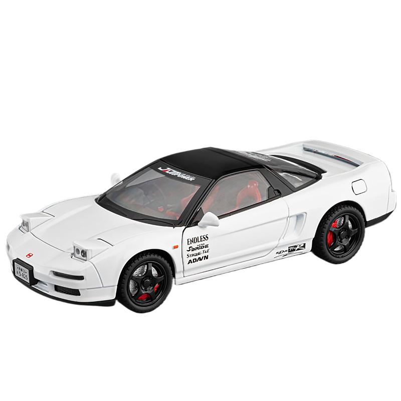 

1/24 HONDA Acura NSX MK1 NA1 литой спортивный автомобиль модель литой металлический классический гоночный автомобиль модель автомобиля звук и свет детская игрушка подарок белый
