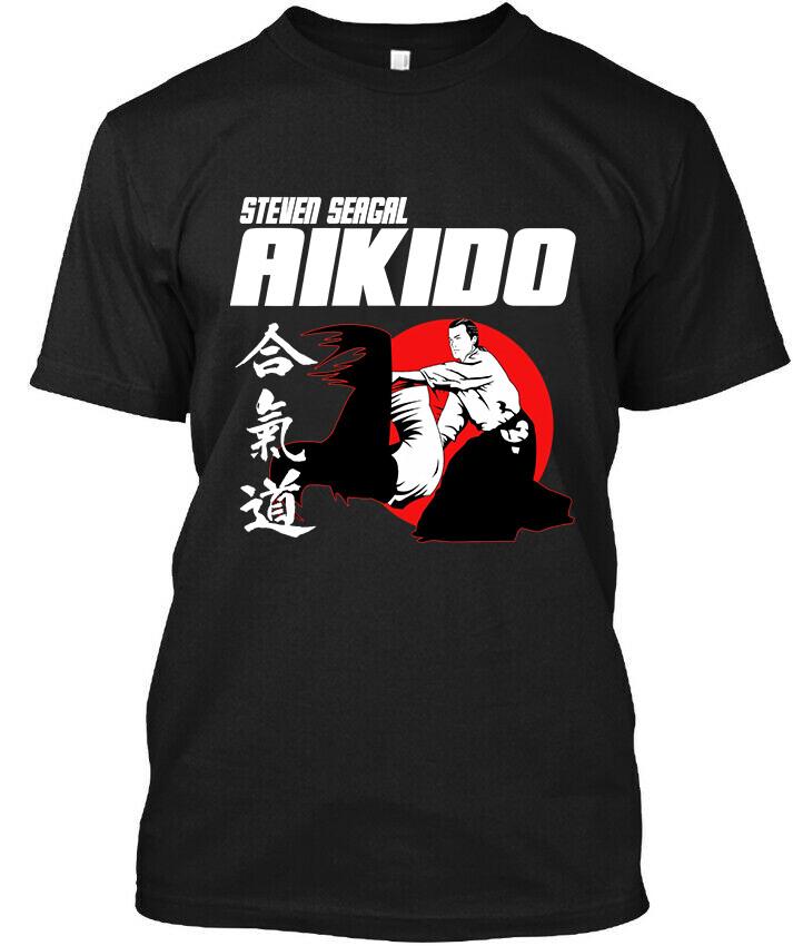 NWT Steven Seagal American Actor Martial Artist Vintage Logo T-Shirt Size S-4XL Unisex T-Shirt M