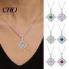 Collana Nodo Pietra di Nascita Simbolo Scintillante delle Streghe Celtiche Gioielli per l'Empowerment Regalo Spirituale Wiccan per Donne Mamma Moglie Fidanzata Statement