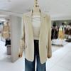 Abfz Women's Casual Jacket Basic Line Simple Fit (AZA1HJ09)