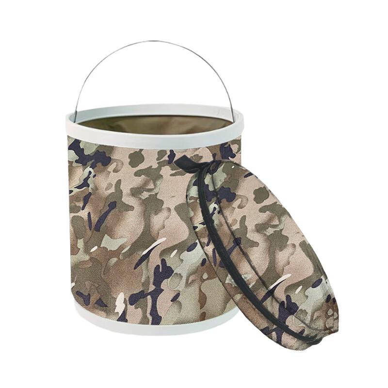 Zhan Ge Outdoor Camping Portable Folding Bucket 11L
