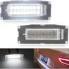 NJSBYL Xenon White LED License Plate Lights for 2014 2015 2016 2017 2018 2019 2020 Maserati-Ghibli S S-Q4 M157 LED Rear License Plate Tag Lamps