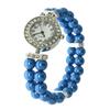 Japanese & Korean Style Pearl Rhinestone Heart Bracelet Watch - Women's Quartz Watch