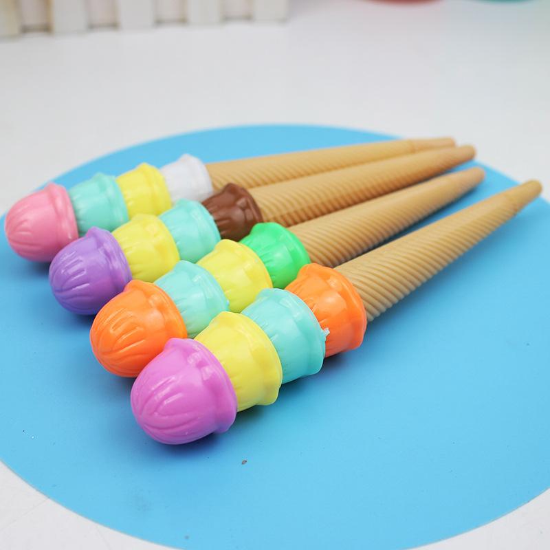 1 Piece Stationery Cute Sweet Ice Cream Lovely Candy Gel Pens School Officel Supplies Gift