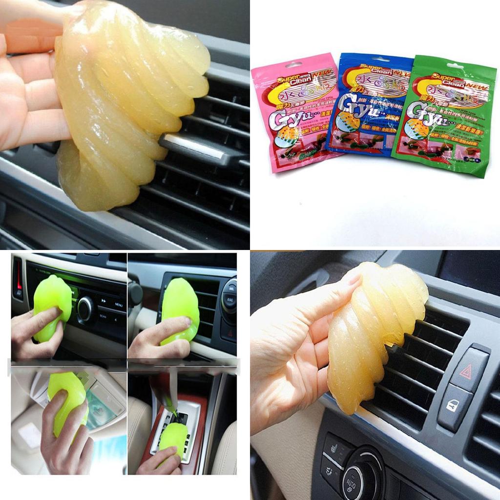 Effortless Second Generation Crystal Car Outlet Cleaning Glue With Soft And Effective Gel Material