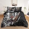 Attack On Titan Anime 3D Bedding Sets Print Duvet Cover Adults_ Children Bed Comforter Birthday Gift Dropshipping