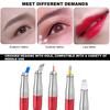 Microblading Pen Manual Tattoo Pen for SemiPermanent Makeup Eyebrow Tattoo(Red )