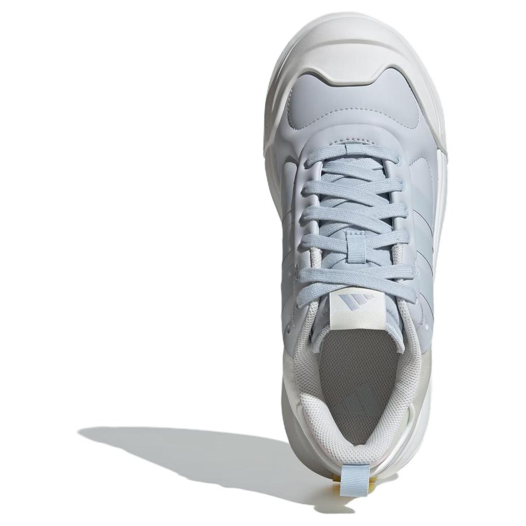New Adidas MAXXCOURT SPW Anti Slip Wear Resistant Low Top Tennis Shoes Women's Light Blue JI2510