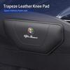 Car Leather Knee Pad Interior Pillow Comfortable For Alfa Romeo 159 Giulietta Giulia 147 Mito 166 GT Stelvio F1 Brera Volante