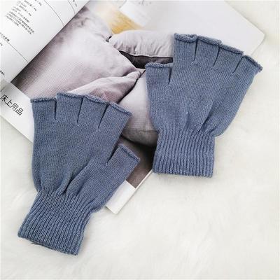 Winter Warm Knitted Fingerless Half Finger Magic Gloves Mittens Women Men Accessories In Common Size