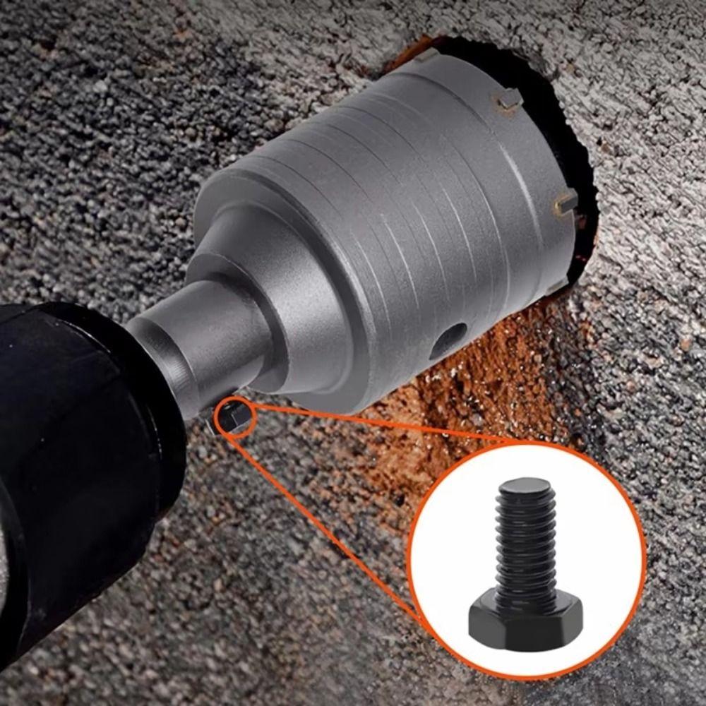 40mm-60mm Concrete Hole Saw High Strength Round Shaft Wall Drilling Saw Heavy Duty Metal Cutting Masonry Construction Tool