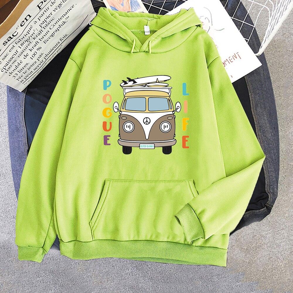 Compra Sudaderas Con Capucha Para Mujer Sudaderas Outer Banks De Pogue Life  Plus Tamaño Sudadera Con Capucha Mujeres Estéticos Outerbanks Estilo  Coreano Casual Sudadera Vint Vint Barato | Entrega Rápida Y Calidad 