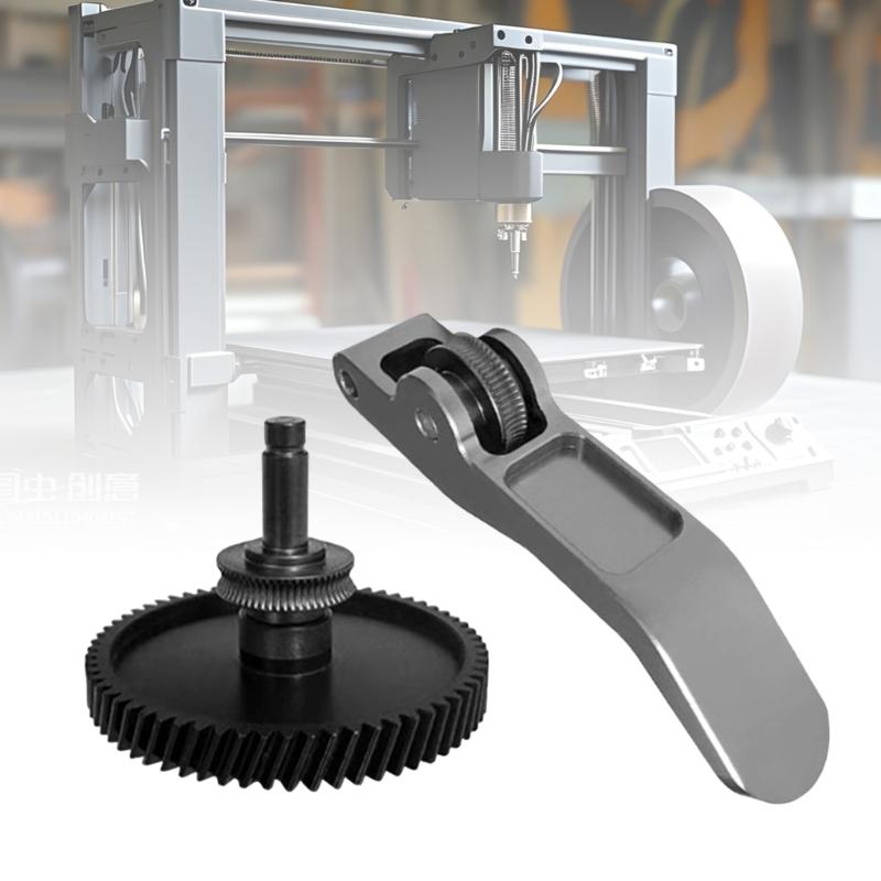 Upgraded Hardened Steel Extruder Head Gear Assembly Nanocoating for Lab Mini 3D Printer Replacement Accessories