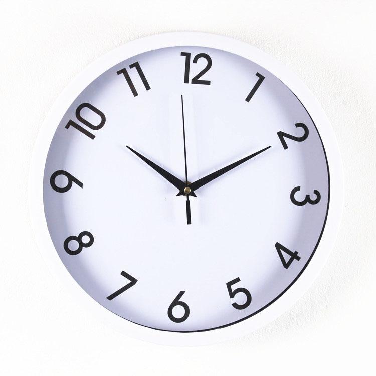 

Точное время в пути, Электронные часы без пробивки, Четкий шрифт, Универсальные, Пунктуальная секундная стрелка, Бесшумные настенные часы, Простые кварцевые часы