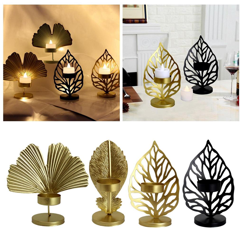 Wrought Iron Candle Holder, Creative Candle Holder for Romantic Wedding, Home