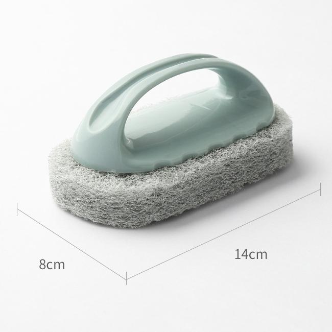 Cleaning and Decontamination Bathtub Brush Tile Brush Kitchen Pot Dishwashing Brush Cleaning Brush Dishwashing Tool Sponge Wipe