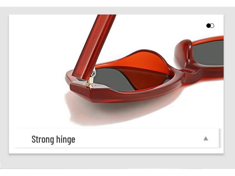 Unisex Trendy Runway Street Style Sunglasses - Small Metal Frame