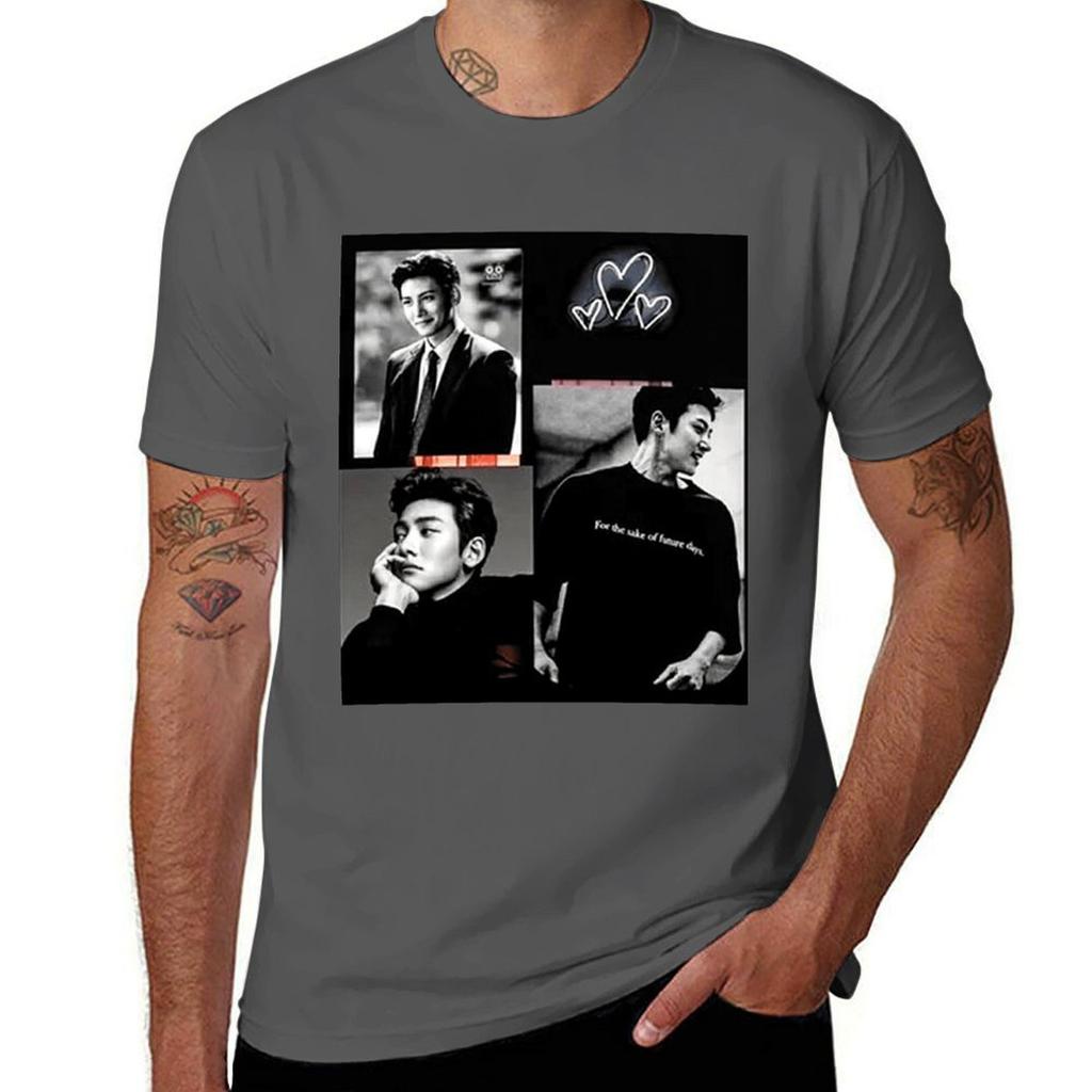 Shirt Wook T High Unisex Heavy Cotton Unisex Ji Cotton Quality Chang T TShirt Shirt