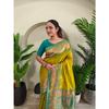 Beautiful rich pallu & jacquard work on all over the saree