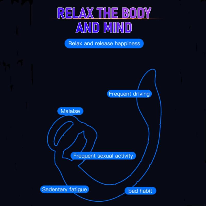 Vibrating Cock Ring Male Prostate Massager Anal Vibrator Remote Control Taint Stimulator Butt Plug Adult Sex Toy for Men