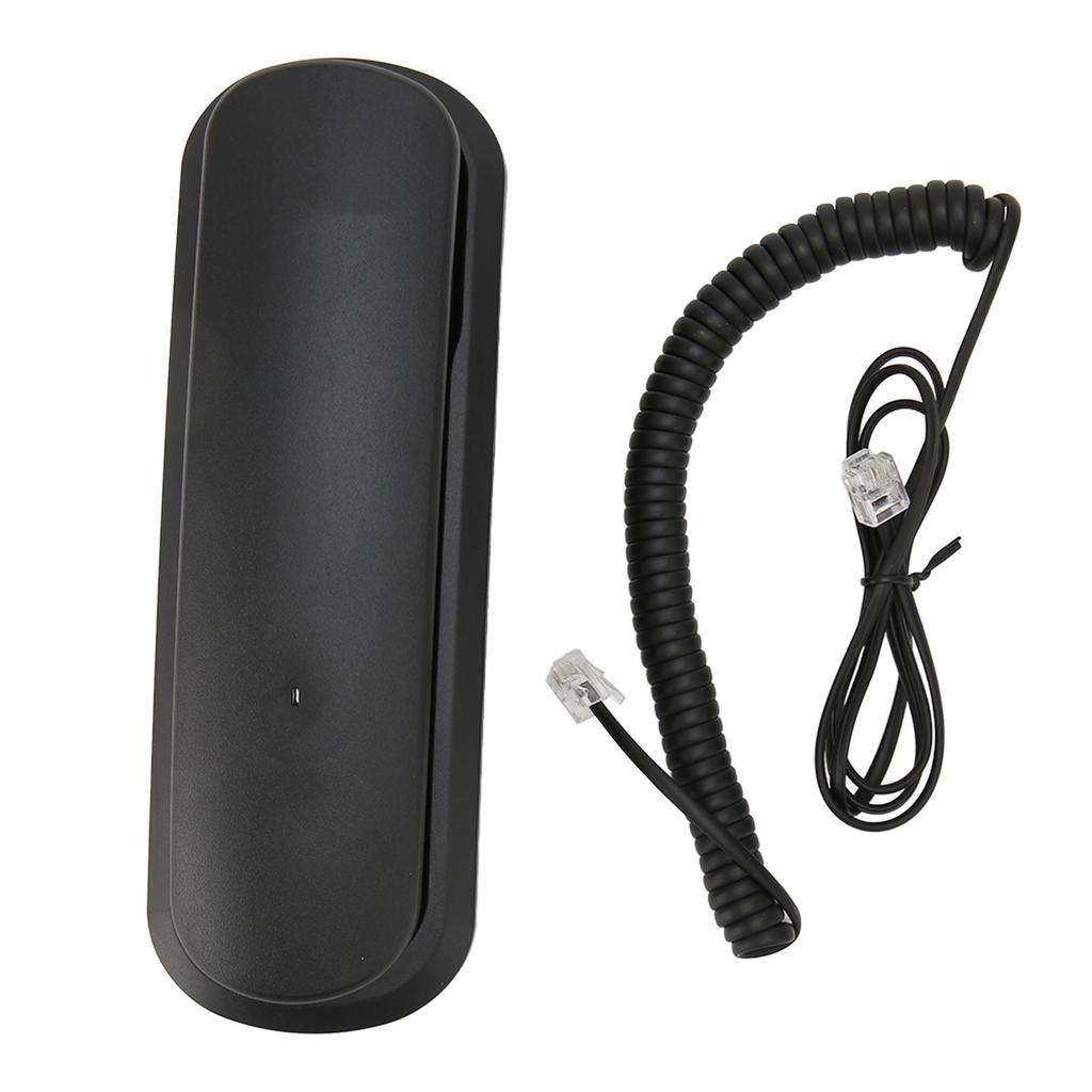 Wall Telephone Old Style Retro Mute Redial Landline Corded Telephone for Home Hotel School Office