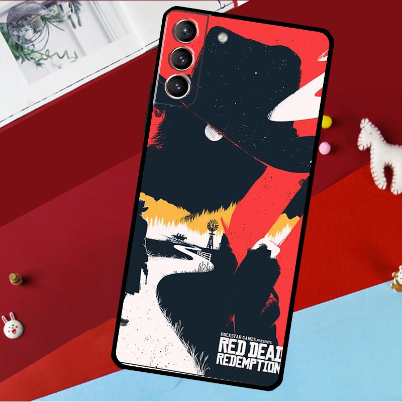 Red Dead Redemption 2 Case For Samsung Galaxy S20 FE S21 FE S22 S23 Ultra Note 20 S9 S10 Note 10 Plus Back Cover
