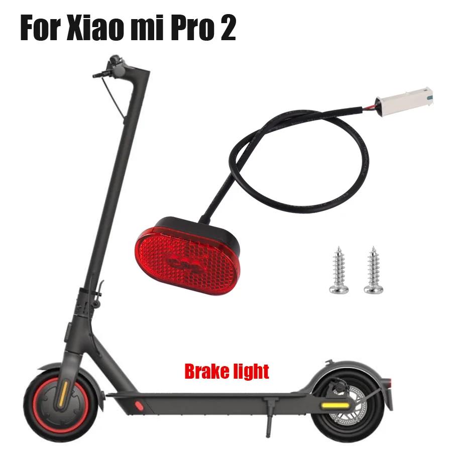 Brake Light for Xiaomi Mi Electric Scooter Pro 2 Rear bigger TailLight Lamp LED Skateboard Stoplight Tail Lights Part