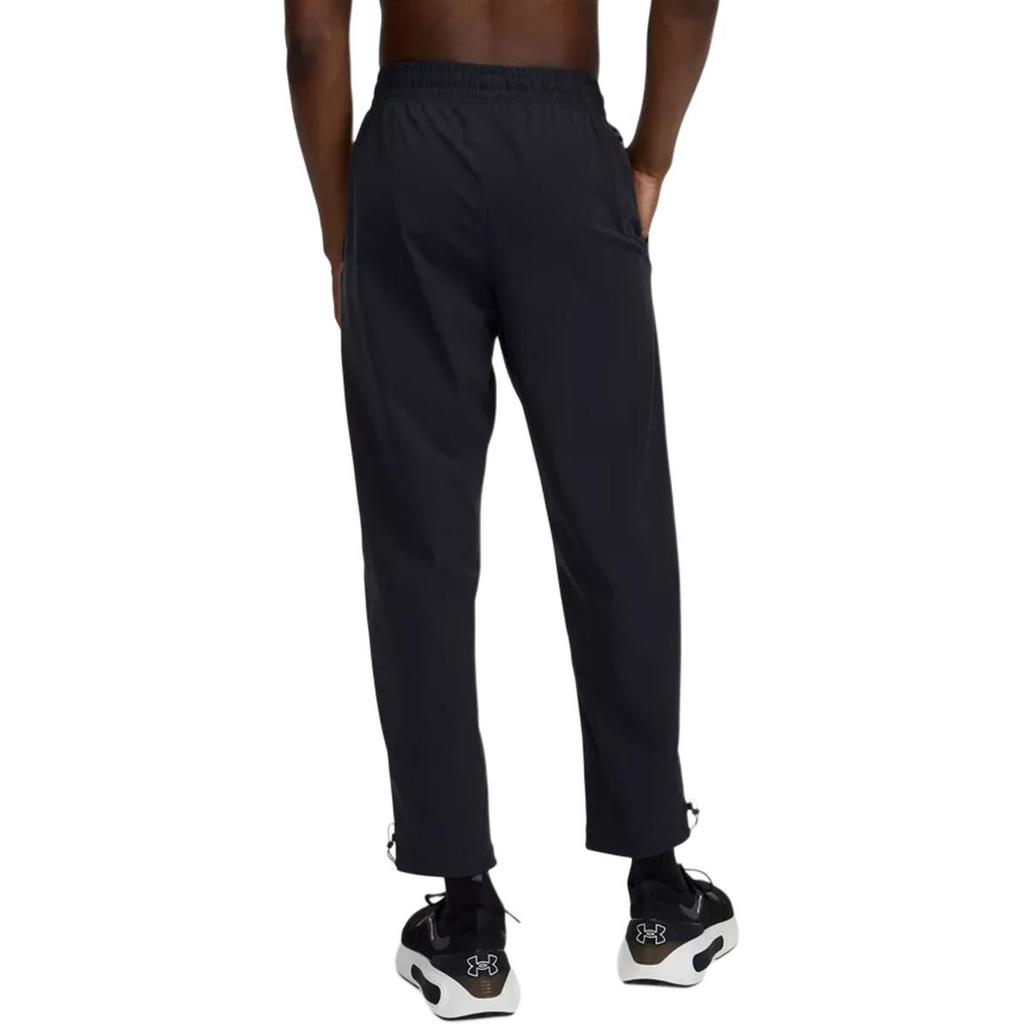 Under Armour Breathable Comfortable Mid-Rise Casual Knit Sports Pants Men bottoms Black 1390258-001