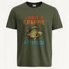 Men Fashion tshirt Plus Size summer For her t shirt I Have A Crappie Attitude Short Sleeve New Arrived Round Neck Tshirt