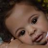 21 Inch Reborn Baby Doll Girl Lifelike Dark Skin Newborn That Look Real Toddler Handmade Xmas Gift Toy