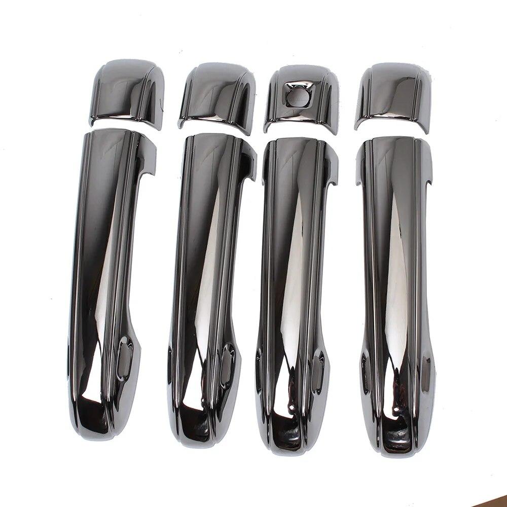 Pentru Lexus LX570 LX 570 2012- GX460 2010-20, ediție specială cromată neagră, capac pentru mânerul ușii, accesorii auto, 4 buc/set