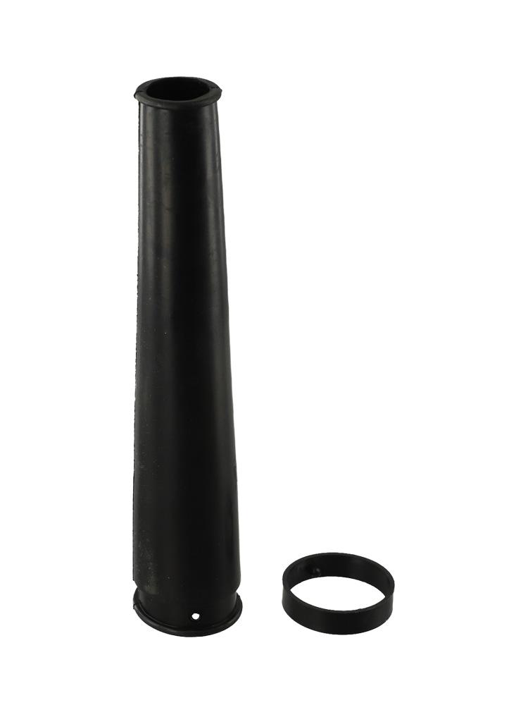 Rubber Blower Black Short Suction Nozzle DUB182 DUB183 Blower Vacuum 123245-4 Blow Pipe Blower Accessories