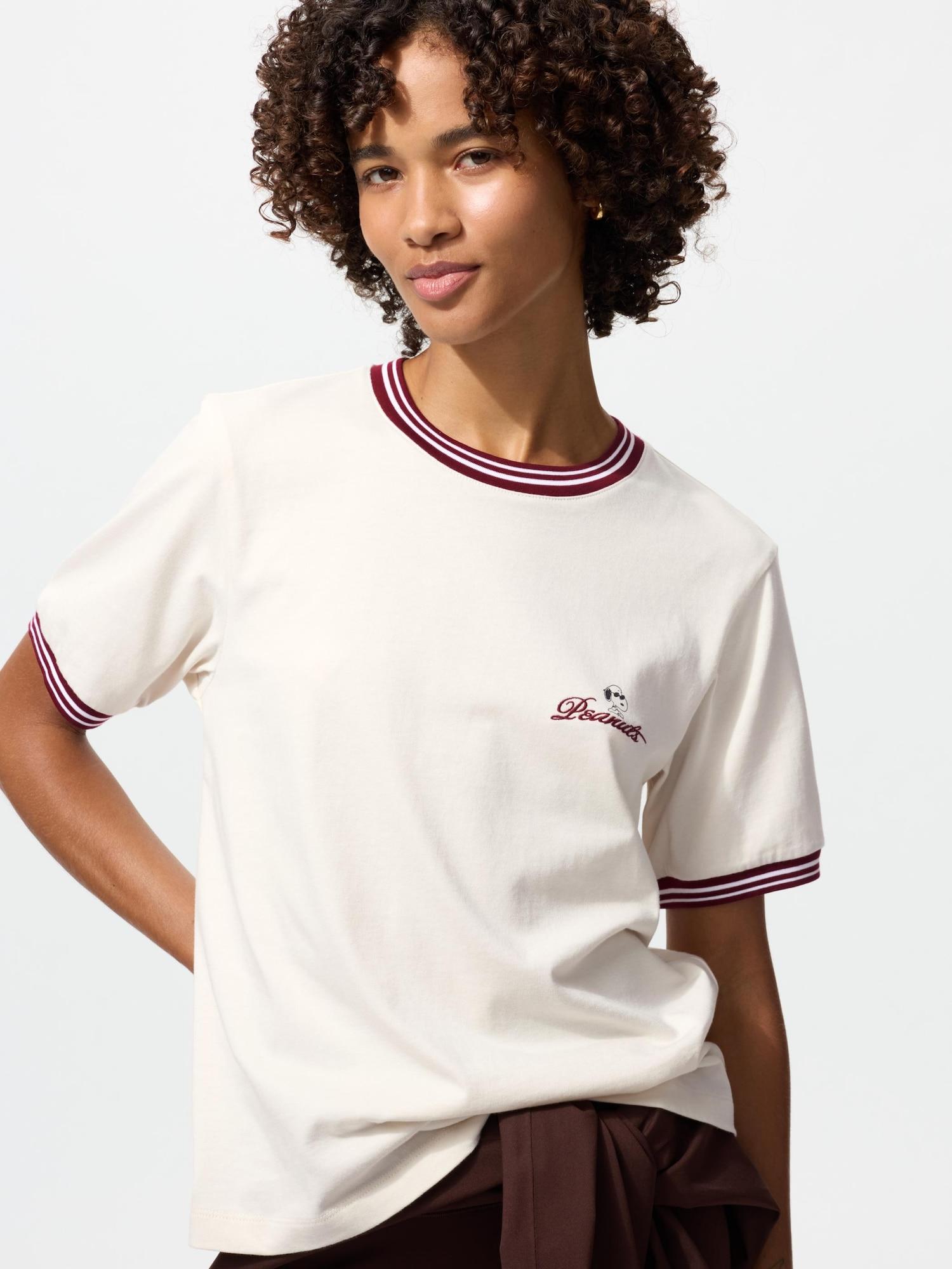 Uniqlo PeanUts Ut 01 OFF WHITE/XS