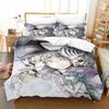 Fashion Handyman Saitou In Another World Bedding Set Cartoon 3D Print Anime Three-piece Set Adult Kid Bedroom Duvet Cover Sets