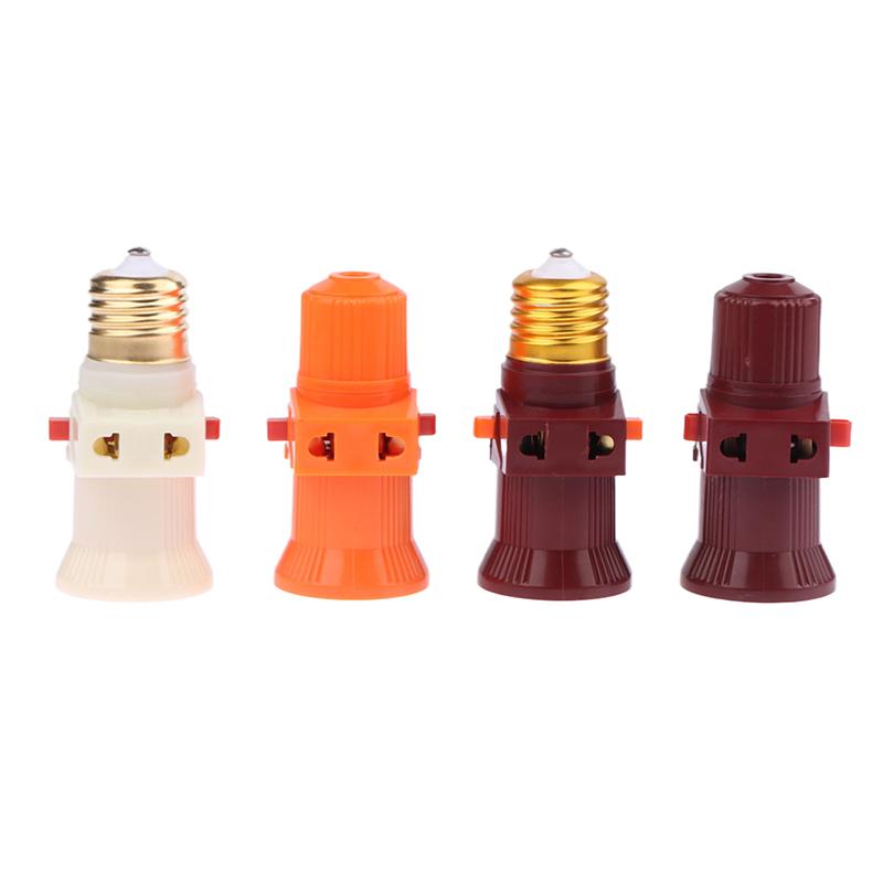 Household E27 Double Screw Multi-purpose Socket Switch Lamp Holder Plug Socket Lamp Base Lighting Accessories 110V-240V