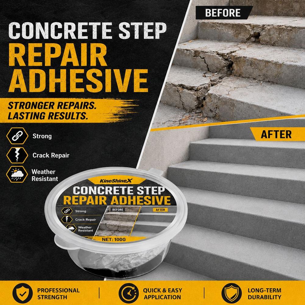 Concrete Crack Filler Repair Adhesive High Strength Strong Bonding Waterproof Cement Floor Driveway Walkway Step Patch Sealant